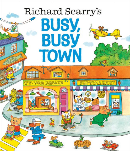 Richard Scarry's Lowly Worm Word Book [Book]