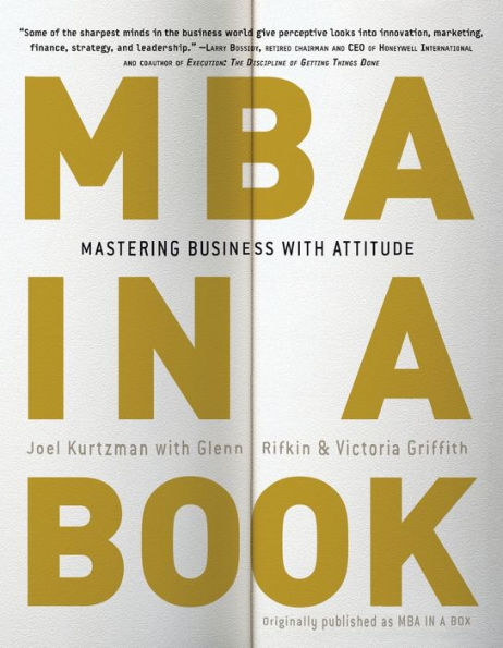 MBA in a Book: Mastering Business with Attitude