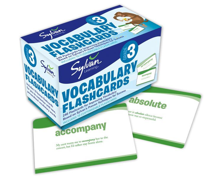 Third　Sylvan　Format　Flashcards　Noble®　Grade　Barnes　Learning,　Vocabulary　by　Other