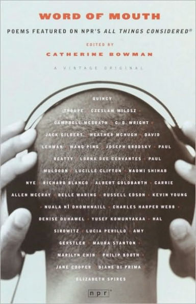 Word of Mouth: Poems Featured on NPR's All Things Considered