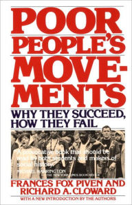 Title: Poor People's Movements: Why They Succeed, How They Fail, Author: Frances Fox Piven
