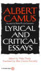 Lyrical and Critical Essays