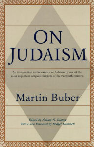 Title: On Judaism, Author: Martin Buber