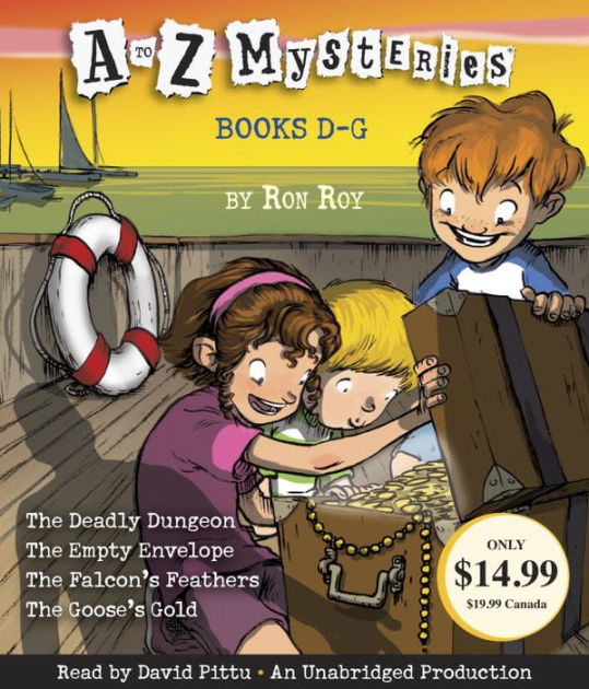 A to Z Mysteries, Books DG by Ron Roy, David Pittu , Audiobook (CD