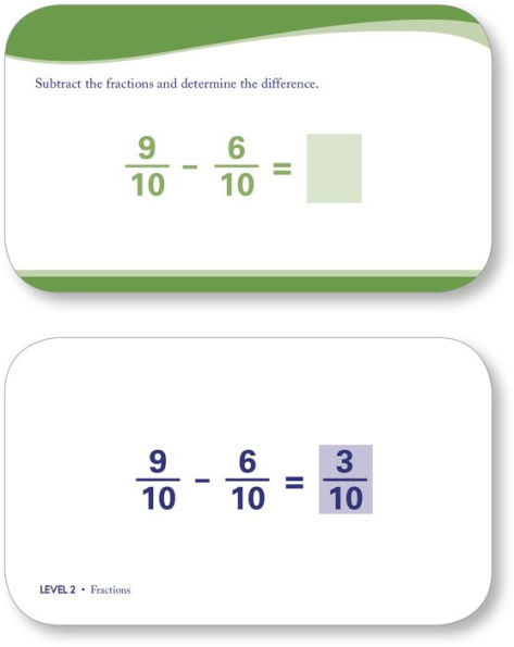 Fourth Grade Math Flashcards