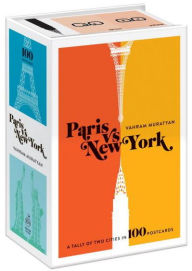 Paris versus New York Postcard Box: A Tally of Two Cities in 100 Postcards