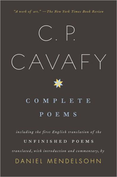 Complete Poems of C. P. Cavafy