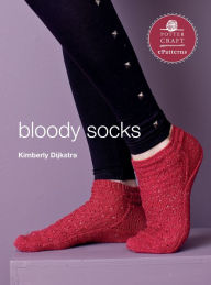 Bloody Socks: E-Pattern from Vampire Knits