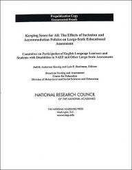 Keeping Score for All:: The Effects of Inclusion and Accommodation Policies on Large-Scale Educational Assessment