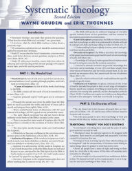 Title: Systematic Theology Laminated Sheet, Author: Wayne A. Grudem