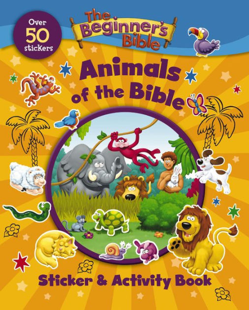 The Beginner's Bible Animals of the Bible Sticker and Activity Book by