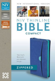 NIV Thinline Zippered Collection Bible, Compact