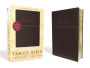 NIV, Family Bible (Keepsake Edition), Leathersoft, Burgundy, Red Letter
