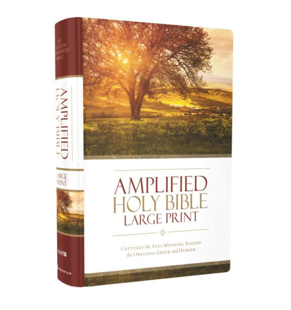 Amplified Holy Bible, Large Print, Hardcover: Captures The Full Meaning ...