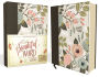 NKJV, Beautiful Word Bible, Hardcover, Multi-color Floral Cloth, Red Letter Edition: 500 Full-Color Illustrated Verses