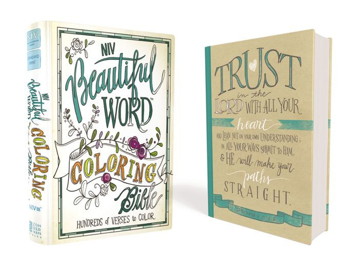 NIV, Beautiful Word Coloring Bible, Hardcover: Hundreds of Verses to Color  by Zondervan, Hardcover