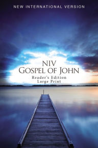 Title: NIV, Gospel of John, Reader's Edition, Large Print, Paperback, Author: Zondervan