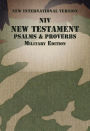 NIV, New Testament with Psalms and Proverbs, Military Edition, Paperback, Woodland Camo