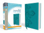NIV, Thinline Bible for Teens, Imitation Leather, Blue, Red Letter Edition