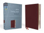 NIV, Thinline Bible, Bonded Leather, Burgundy, Red Letter Edition
