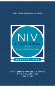 Title: NIV Study Bible, Fully Revised Edition (Study Deeply. Believe Wholeheartedly.), Personal Size, Paperback, Red Letter, Comfort Print, Author: Zondervan