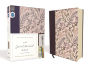 NIV, Journal the Word Bible, Cloth over Board, Pink Floral, Red Letter Edition, Comfort Print: Reflect, Take Notes, or Create Art Next to Your Favorite Verses