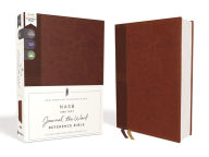 Title: NASB, Journal the Word Reference Bible, Leathersoft over Board, Brown, Red Letter, 1995 Text, Comfort Print: Let Scripture Explain Scripture. Reflect on What You Learn., Author: Zondervan