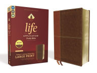 Title: NIV, Life Application Study Bible, Third Edition, Large Print, Leathersoft, Brown, Red Letter, Author: Zondervan