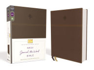NRSV, Journal the Word Bible, Leathersoft, Brown, Comfort Print: Reflect, Journal, or Create Art Next to Your Favorite Verses