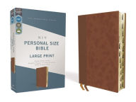 Title: NIV, Personal Size Bible, Large Print, Leathersoft, Brown, Red Letter, Thumb Indexed, Comfort Print, Author: Zondervan