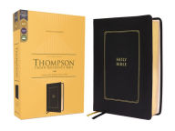 Title: KJV, Thompson Chain-Reference Bible, Leathersoft, Black, Red Letter, Comfort Print, Author: Zondervan