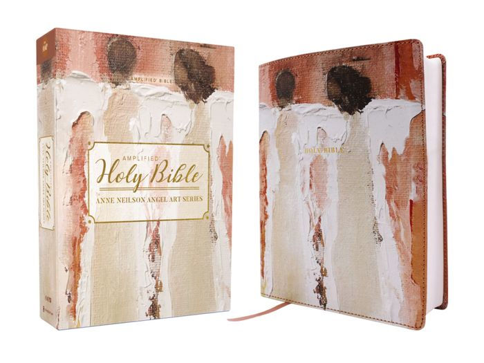 Amplified Holy Bible, Anne Neilson Angel Art Series, Leathersoft