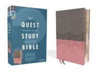 Title: NIV, Quest Study Bible, Leathersoft, Gray/Pink, Comfort Print: The Only Q and A Study Bible, Author: Zondervan