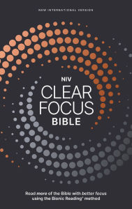 NIV, Clear Focus Bible: Read more of the Bible with better focus