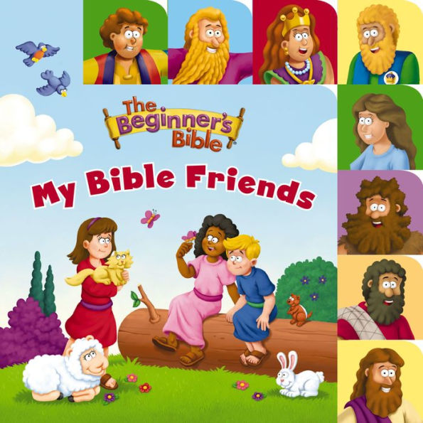 The Beginner's Bible My Bible Friends: a Point and Learn tabbed board book