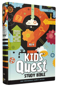 Title: NIrV, Kids' Quest Study Bible, Hardcover: Answers to over 500 Questions about the Bible, Author: Zondervan