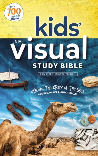 NIV, Kids' Visual Study Bible, Full Color Interior: Explore the Story of the Bible---People, Places, and History