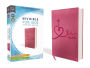NIV Bible for Kids, Leathersoft, Pink, Red Letter Edition, Comfort Print: Thinline Edition