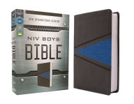 Title: NIV, Boys' Bible, Leathersoft, Gray/Blue, Comfort Print, Author: Zondervan
