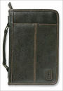Aviator Leather-Look Brown Extra Large