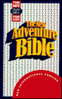New Adventure Bible: New International Version (NIV), burgundy bonded leather