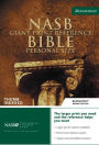 NASB Giant Print Reference Bible Personal Size
