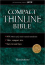 NIV Compact Thinline Bible: New International Version, black bonded leather