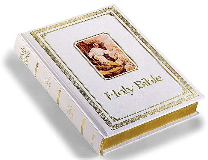 Family Keepsake Holy Bible New International Version (NIV), white