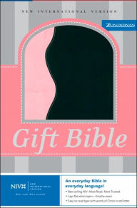 NIV Gift Bible: New International Version, light pink/black italian duo-tone