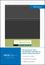 NIV Thinline Bible: New International Version, black/black italian duo-tone