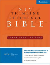 NIV Thinline Reference Bible, Large Print