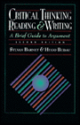 Critical Thinking, Reading, and Writing