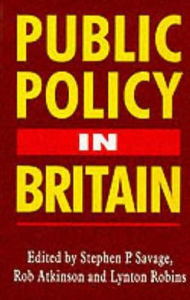 Public Policy in Britain