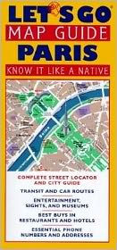Let's Go Map Guide Paris '96